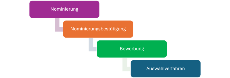 Ablauf der Bewerbung